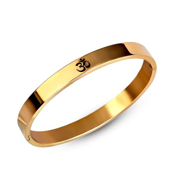 OM HQ - Gold - Peace, Balance, and Positive energy