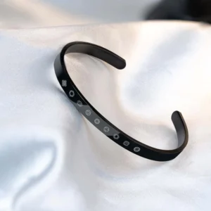 9 Chakra Gloss Cuff Adjustable Bracelet