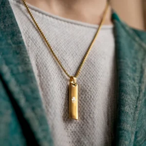 Spiritual Hamsa Mini Tag Necklace